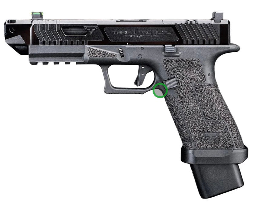ARMY ARMAMENT TTI BALLERINA G17 CNC GBB PISTOL AIRSOFT - BLACK (LICENSED BY EMG)