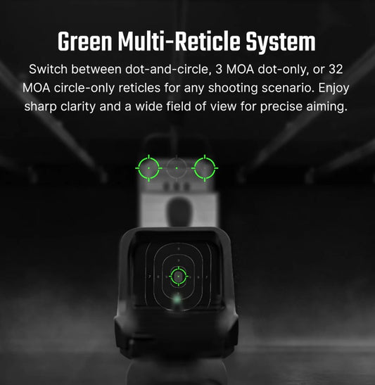 OSIGHT C GN OPEN REFLEX OPTIC