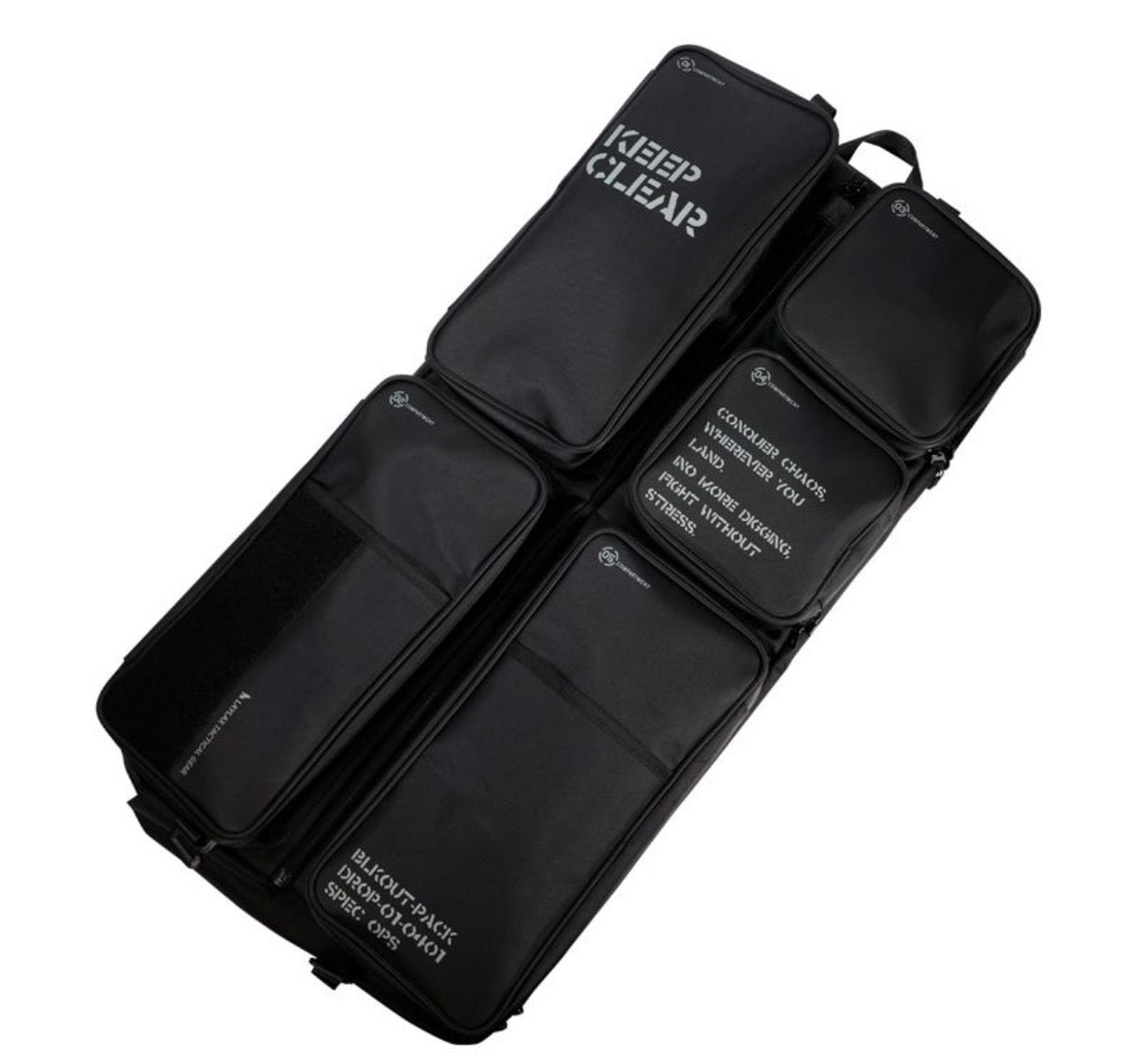 SATELLITE CONTAINER GUN CASE 2.0 (DIMENSION: H800MM X W400MM X D150MM) - BLACK