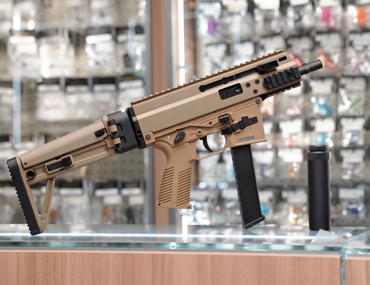 Maruyama SCW-9 Pro G GBB with MBT Stock - FDE