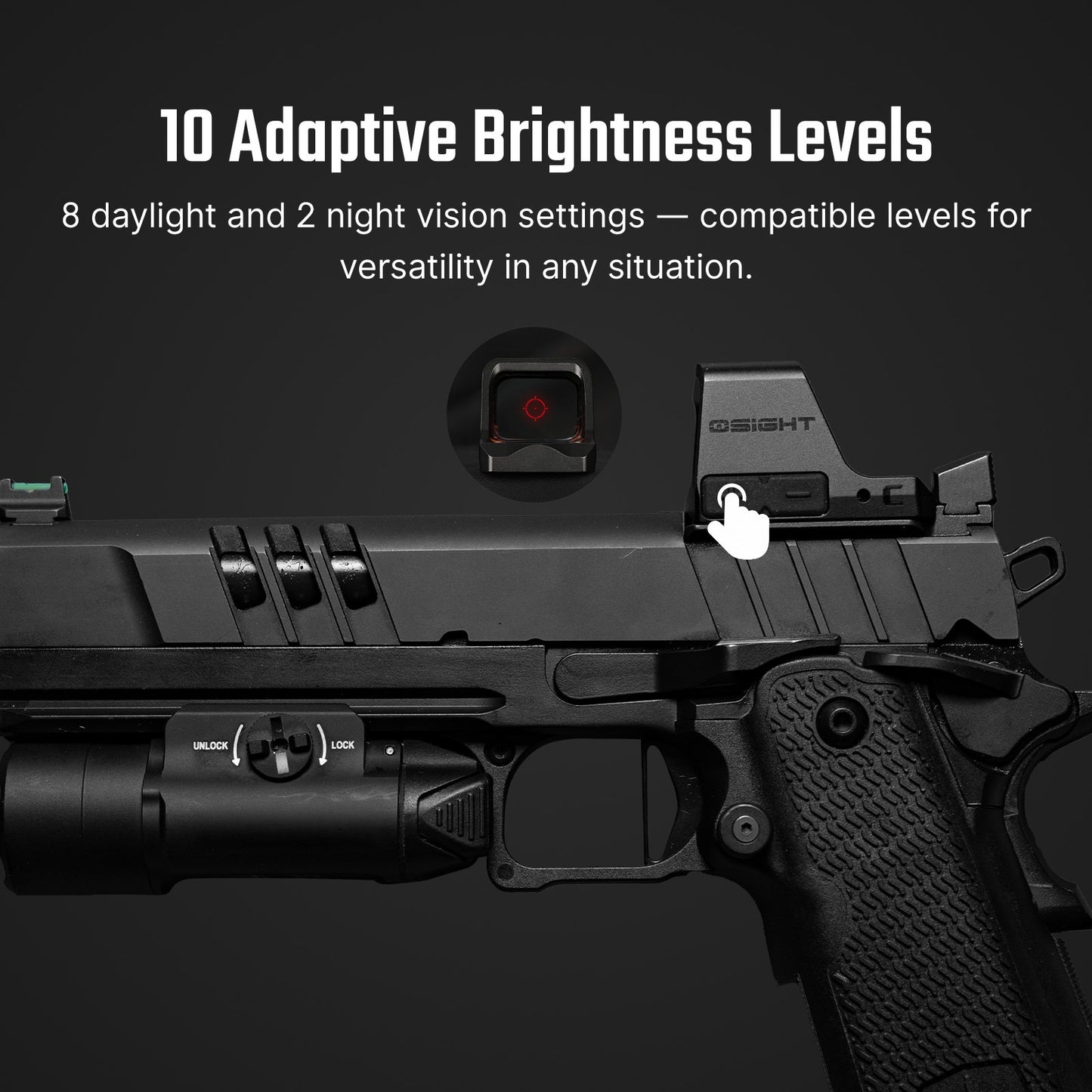 Osight C Open Reflex Optic *New Item! Available on 08 Sep., 2025*