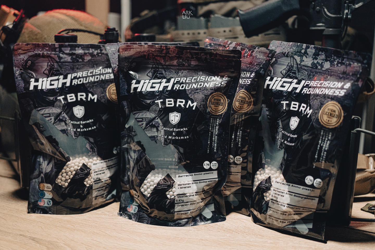 TBRM Precision grade BB 5.95mm± 0.01mm（6mm BB彈 / 0.20g / 0.25g / 0.28g / 0.30g / 0.32g）（0.8KG袋裝）