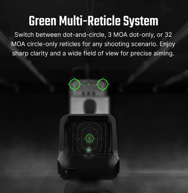 OSIGHT C GN OPEN REFLEX OPTIC