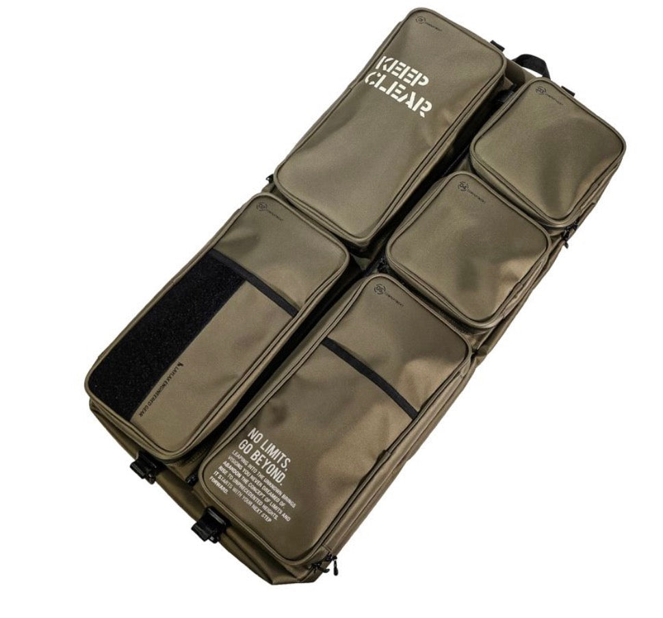 SATELLITE CONTAINER GUN CASE 2.0 (DIMENSION: H800MM X W400MM X D150MM) - STONE GREEN
