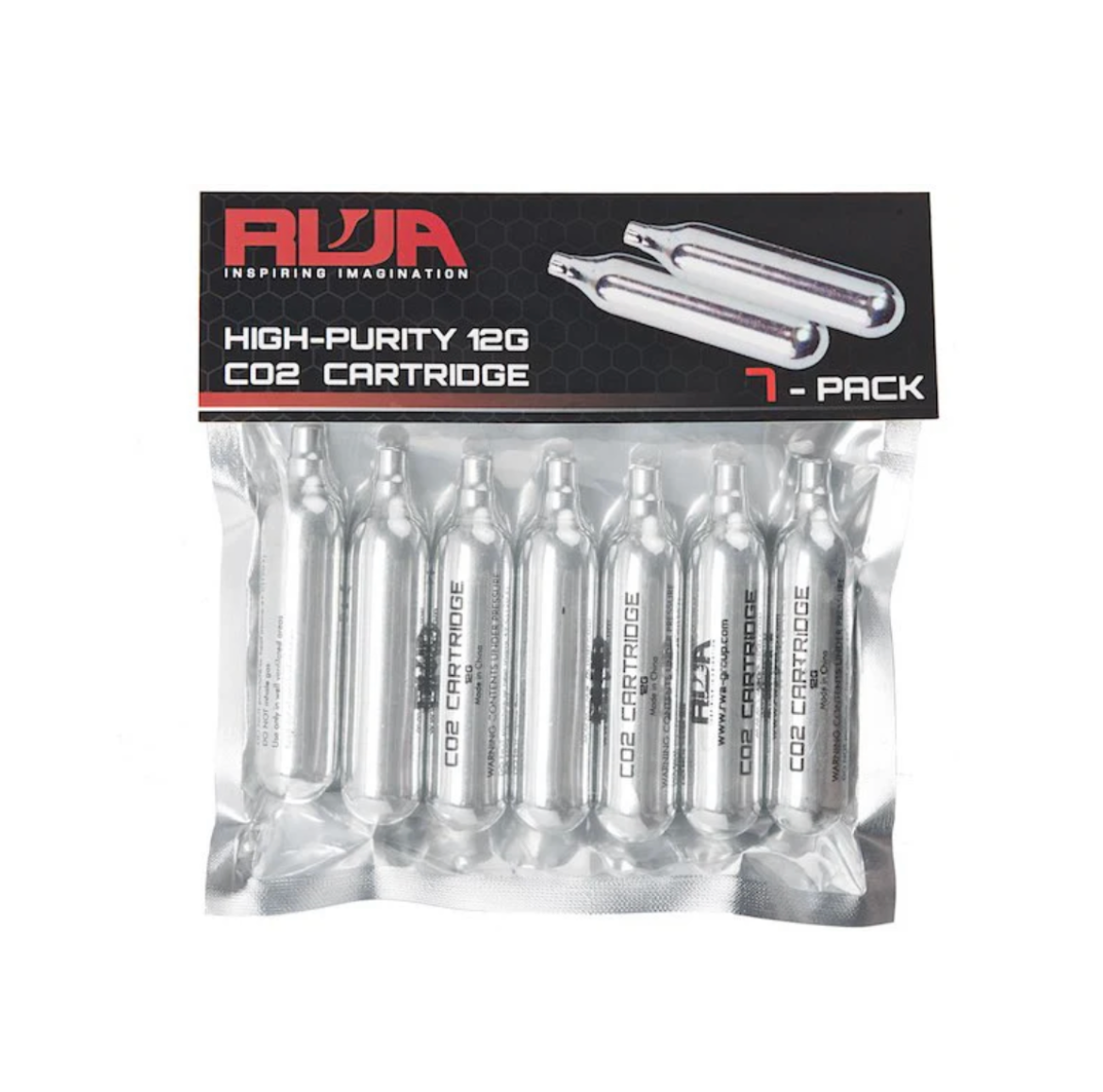 RWA CO2 Cartridge 12g (7pcs/bag)