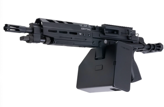 KRYTAC TRIDENT MK3 LMG PARA AIRSOFT AEG RIFLE (M-LOK) - BLACK