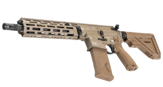 UMAREX HK416A5 GBB AIRSOFT RIFLE (STEEL BOLT VERSION, BY GHK) - TAN