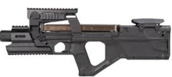 EMG SI P90 AIRSOFT AEG RIFLE (SHORT VERSION) W/ UPGRADE GEARBOX & ESHOOTER ETU - BK (BY KING ARMS)