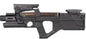 EMG SI P90 AIRSOFT AEG RIFLE (SHORT VERSION) W/ UPGRADE GEARBOX & ESHOOTER ETU - BK (BY KING ARMS)