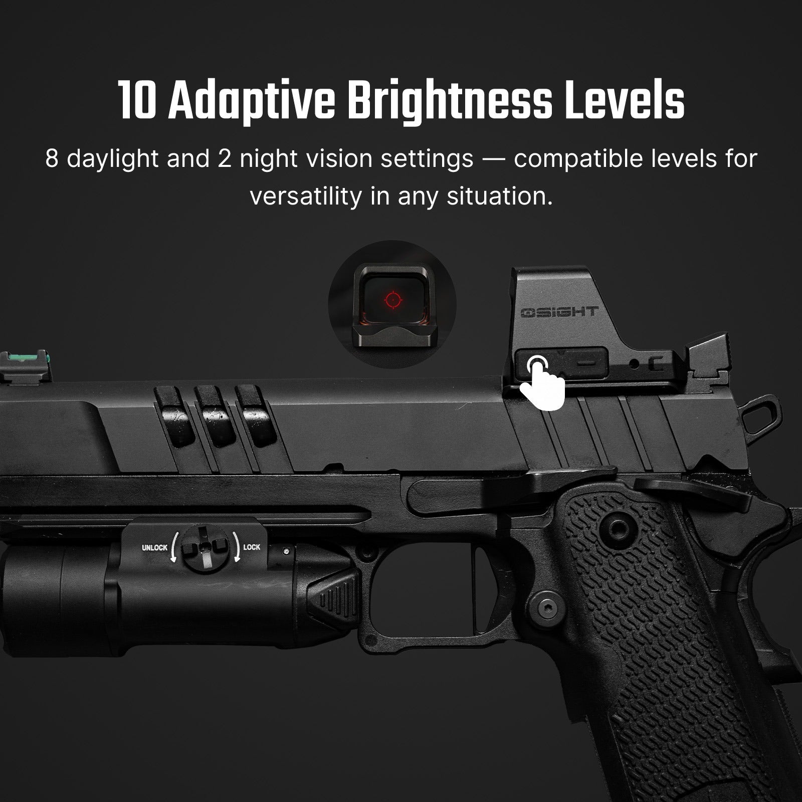 Osight C Open Reflex Optic *New Item! Available on 08 Sep., 2025*