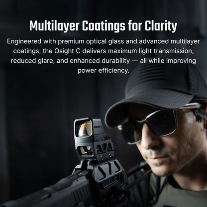Osight C Open Reflex Optic *New Item! Available on 08 Sep., 2025*