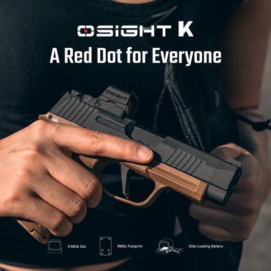 Osight K Open Reflex Optic *New Item! Available on 08 Sep., 2025*