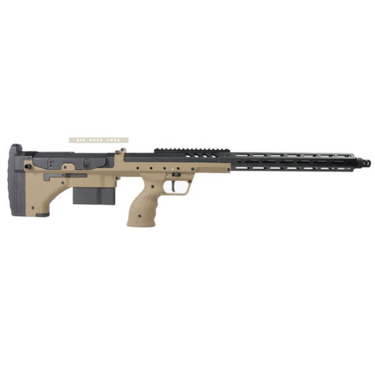 Silverback SRS A2 / M2 Airsoft Sniper Rifle (22 inch Barrel) Licensed by Desert Tech - FDE (Left  Hand