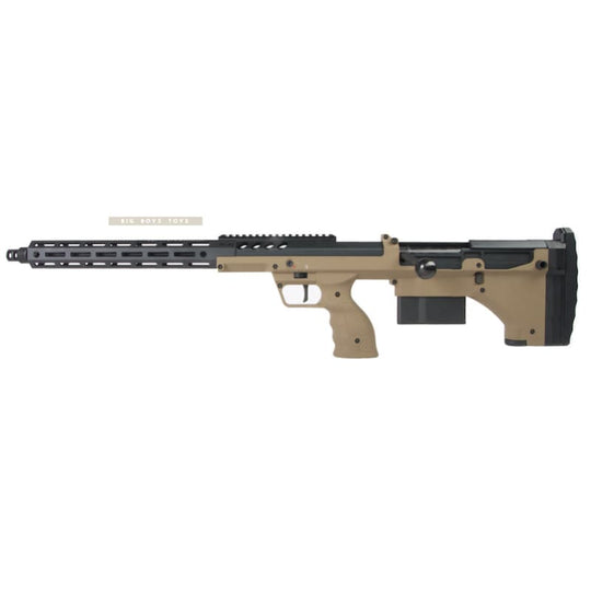 Silverback SRS A2 / M2 Airsoft Sniper Rifle (22 inch Barrel) Licensed by Desert Tech - FDE (Left  Hand