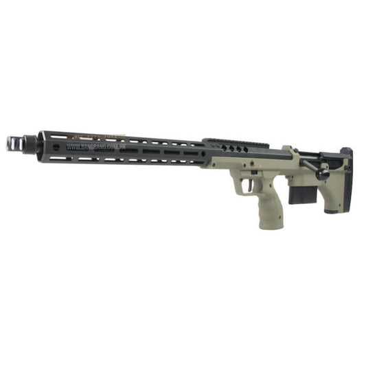 Silverback SRS A2 / M2 Airsoft Sniper Rifle (22 inch Barrel) Licensed by Desert Tech - OD (Left  Hand