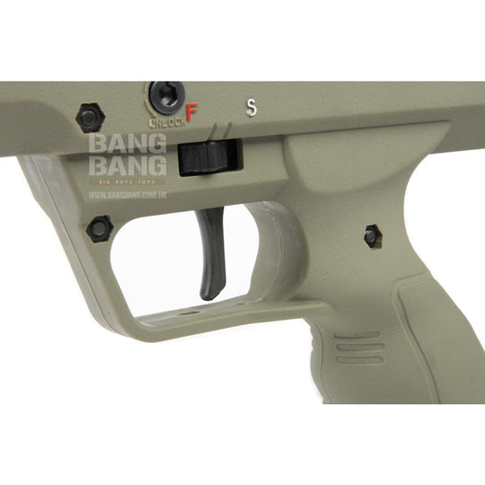 Silverback SRS A2 / M2 Airsoft Sniper Rifle (22 inch Barrel) Licensed by Desert Tech - OD (Left  Hand