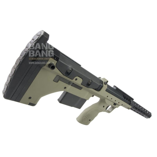 Silverback SRS A2 / M2 Airsoft Sniper Rifle (22 inch Barrel) Licensed by Desert Tech - OD (Left  Hand