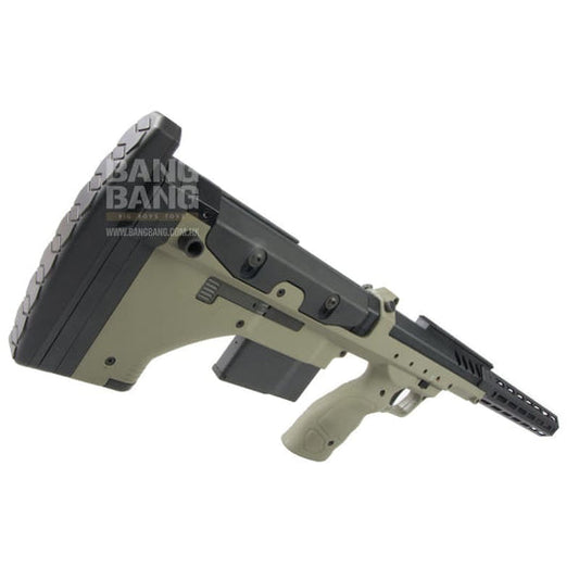 Silverback SRS A2 / M2 Airsoft Sniper Rifle (22 inch Barrel) Licensed by Desert Tech - OD (Left  Hand