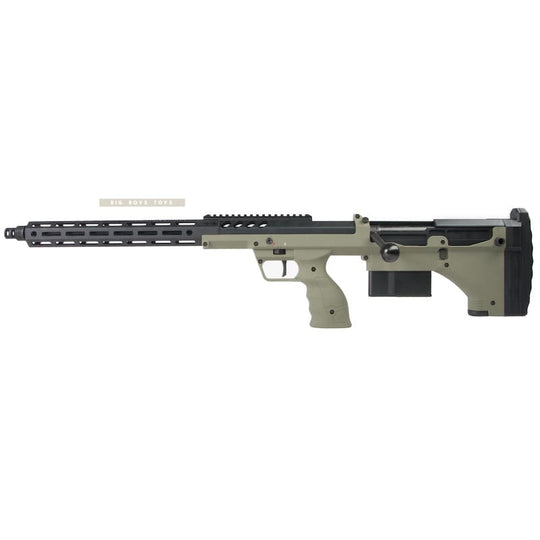 Silverback SRS A2 / M2 Airsoft Sniper Rifle (22 inch Barrel) Licensed by Desert Tech - OD (Left  Hand