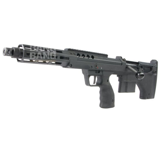 Silverback SRS A2 / M2 Airsoft Sniper Rifle (Covert, 16 inch Barrel) Licensed by Desert Tech - BK  (Left Hand)