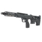 Silverback SRS A2 / M2 Airsoft Sniper Rifle (Covert, 16 inch Barrel) Licensed by Desert Tech - BK  (Left Hand)