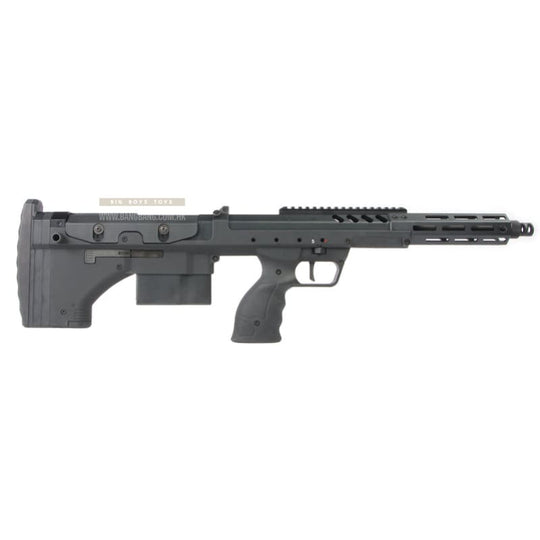 Silverback SRS A2 / M2 Airsoft Sniper Rifle (Covert, 16 inch Barrel) Licensed by Desert Tech - BK  (Left Hand)
