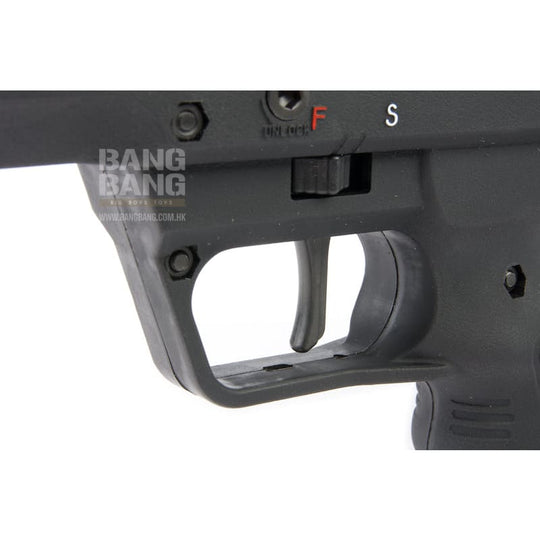 Silverback SRS A2 / M2 Airsoft Sniper Rifle (Covert, 16 inch Barrel) Licensed by Desert Tech - BK  (Left Hand)