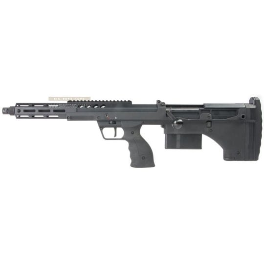 Silverback SRS A2 / M2 Airsoft Sniper Rifle (Covert, 16 inch Barrel) Licensed by Desert Tech - BK  (Left Hand)