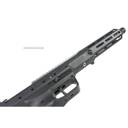 Silverback SRS A2 / M2 Airsoft Sniper Rifle (Covert, 16 inch Barrel) Licensed by Desert Tech - BK  (Left Hand)