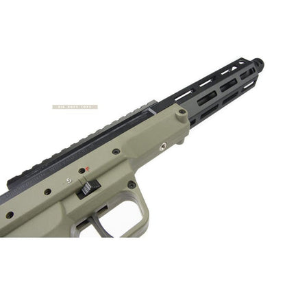 Silverback SRS A2 / M2 Airsoft Sniper Rifle (Covert, 16 inch Barrel) Licensed by Desert Tech - OD